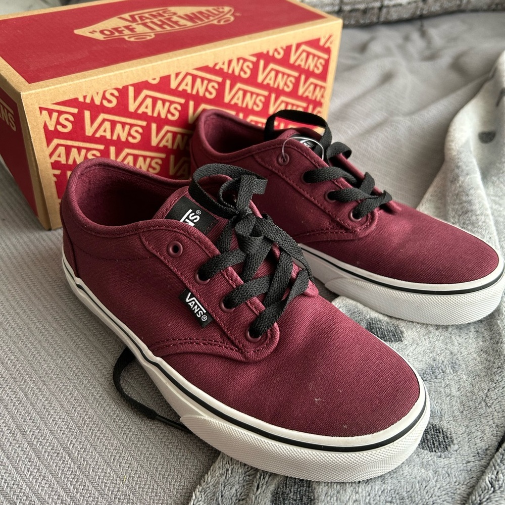 Vans Burgundy Sneakers